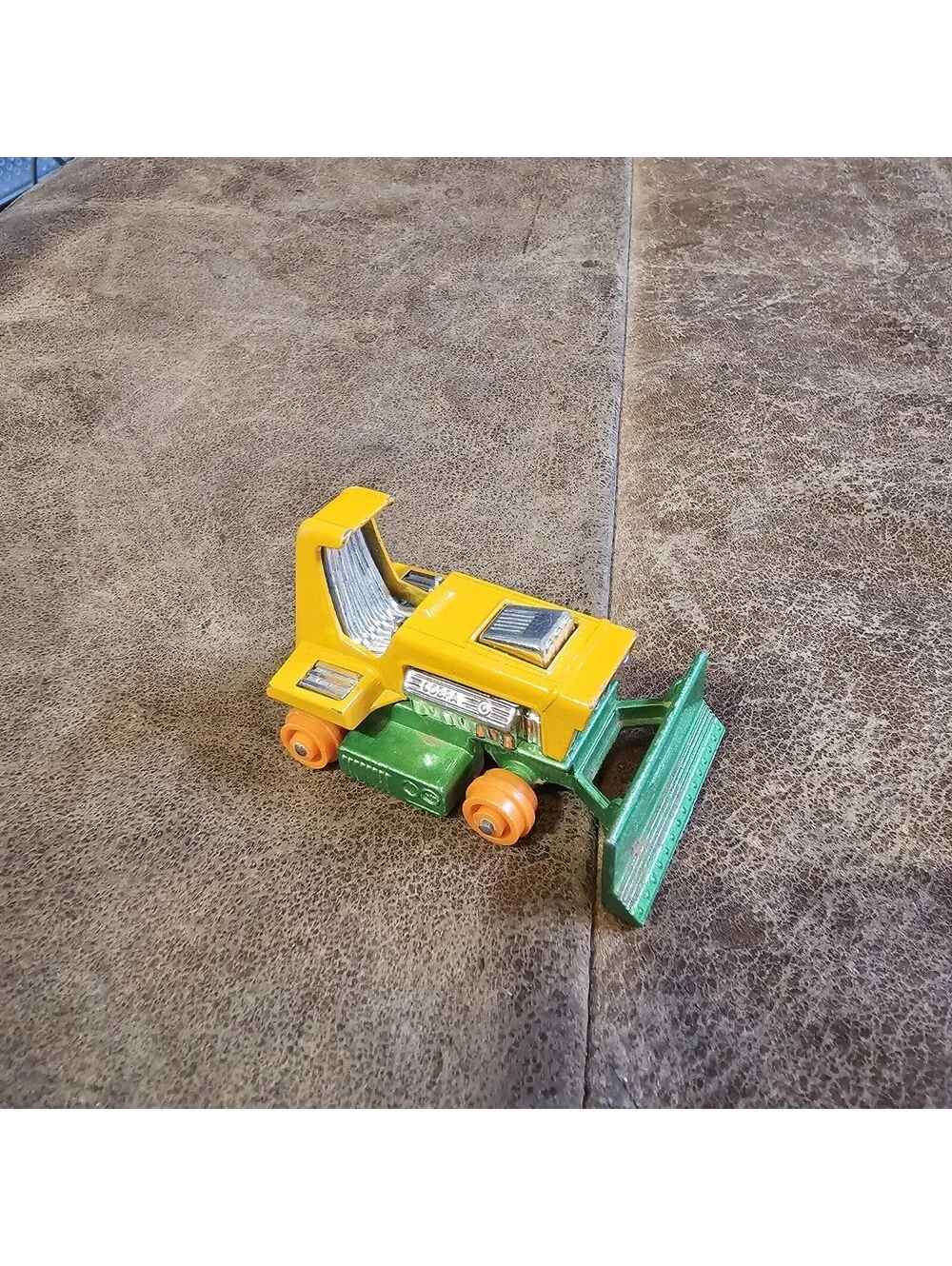 Vintage Matchbox Lesney Superfast 1-75 Series #12 Big Bull Bulldozer - XLNT